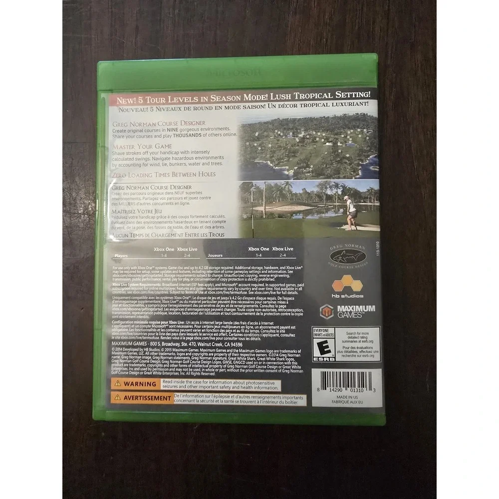 The Golf Club [ Collector's Edition ]‎ (XBOX ONE) TESTED
